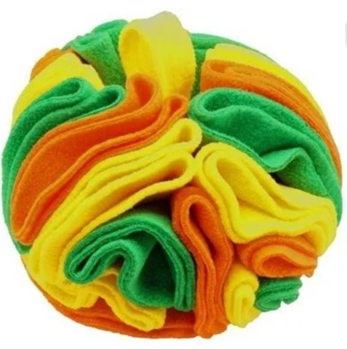 sh-08514 Гози Нюхательный Мяч ВОЛНА для собак 20см Трехцветный