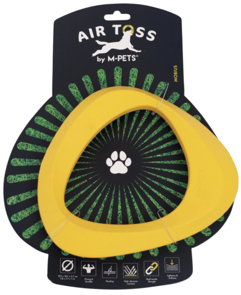 Игрушка М Петс Мобиус, 19,9x19,7x2,7 см AIR TOSS для собак