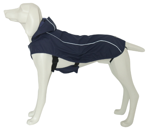 Triol Попона со светоотражающей полоской &quot;Navy&quot; 4XL, размер 60см, серия OUTDOOR