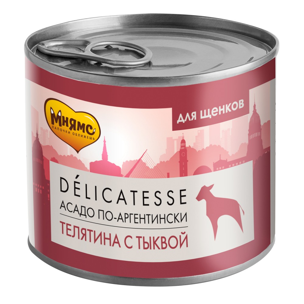 Влажный корм для собак Мнямс Болито мисто по-Веронски дичь с картофелем консервы 200г