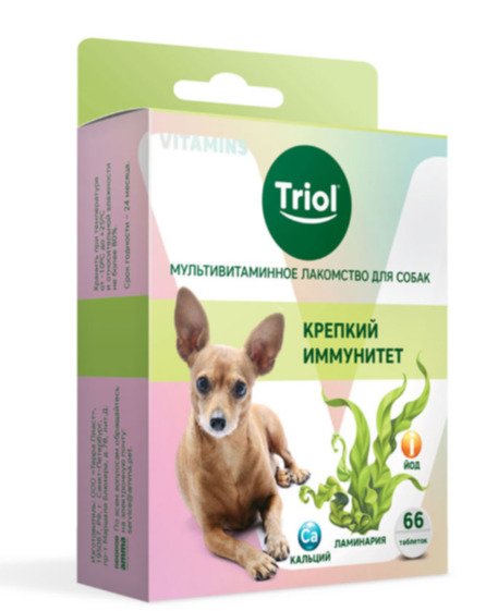 лакомство для собак &quot;Крепкий иммунитет&quot;, 33г, Triol