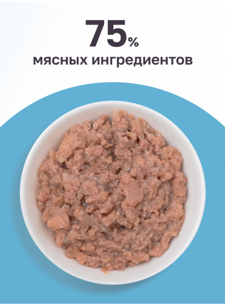 Конерва Органикс ЩЕНКИ Мясное ассорти с кроликом 400 г