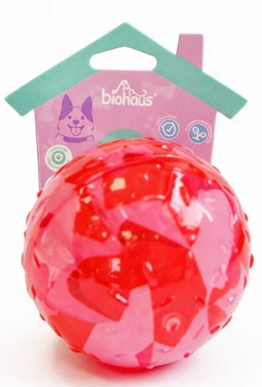 Игрушка жевательная Биохаус д/собак &laquo;Мячик&raquo;, микс 90г/d=9см