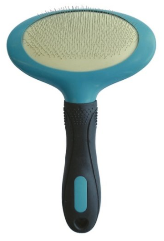 M-PETS Щетка-сликер (пуходерка) Slicker Brush OVAL, овальная, размер L, 12,5х19,5 см