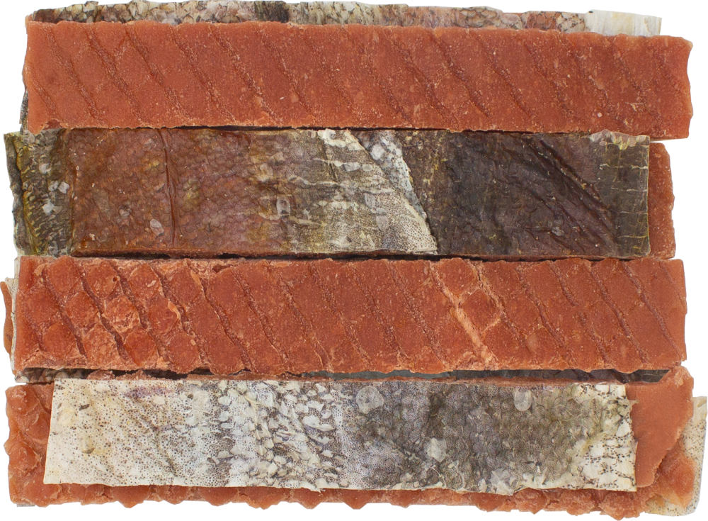 Лакомство Дер лак Нарезка из лосося 55 г для собак - Уход за шерстью