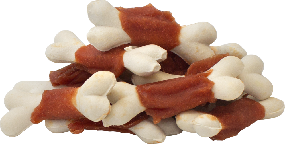 Лакомство Дер лак Косточки кальциевые с лососем 55 г для собак - Уход за шерстью