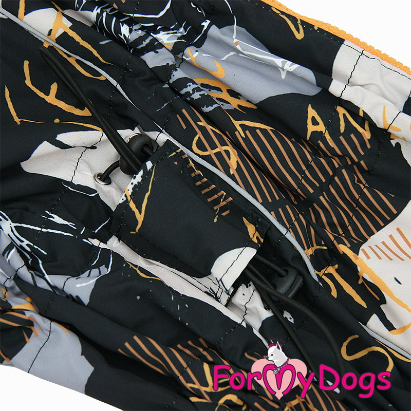 ForMyDogs Комбинезон ТЕПЛЫЙ коричневый для мальчиков B3 50*80см