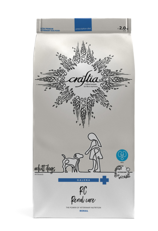 Ветеринарная диета CRAFTIA GALENA DOG RENAL CARE Ренал для собак при почечной недостаточности 2 кг
