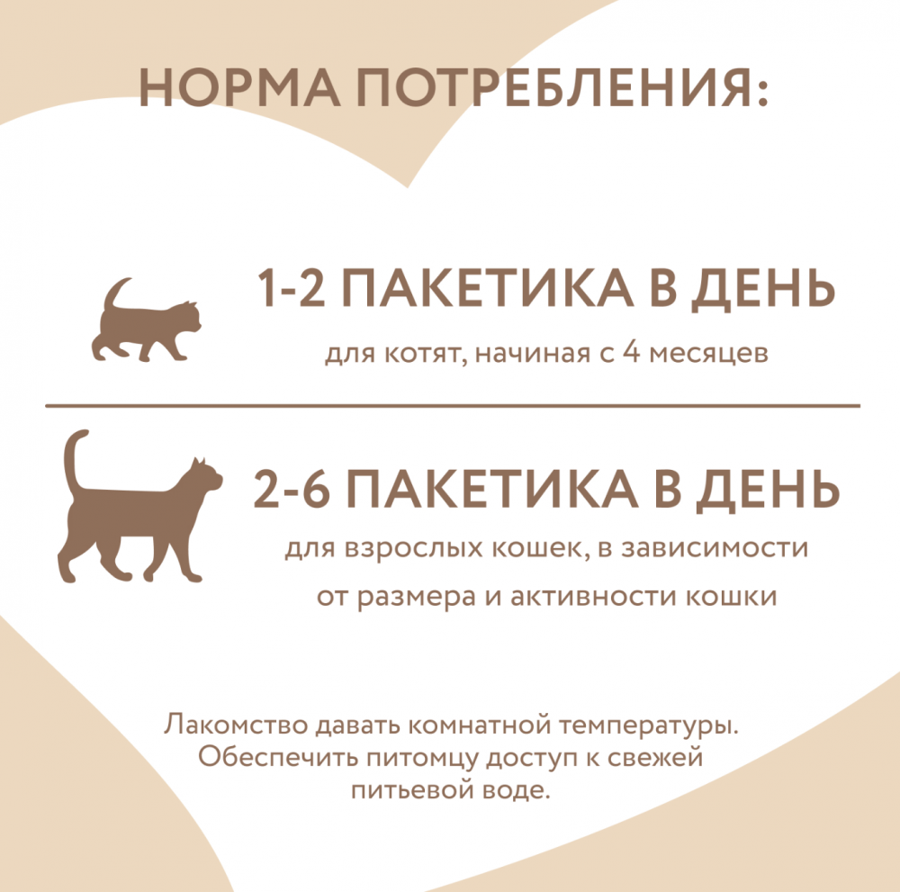 Лакомство для кошек Мнямс Крем с тунцом Кацуо и морским гребешком 15г 4шт
