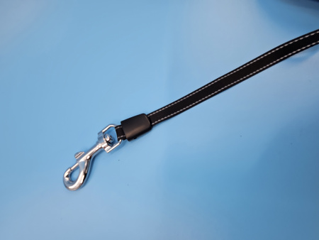 Рулетка-поводок со светодиодной подсветкой для собак «Чистый котик», 5 м/50 кг